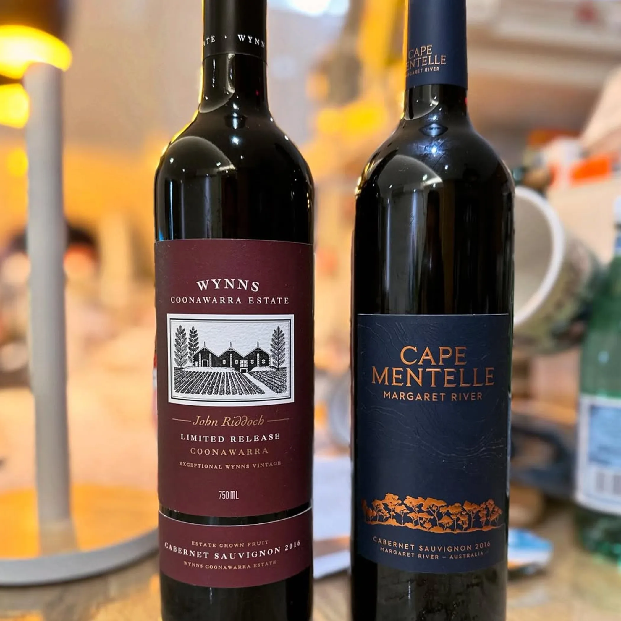 australian cabernet sauvignon wine bottles