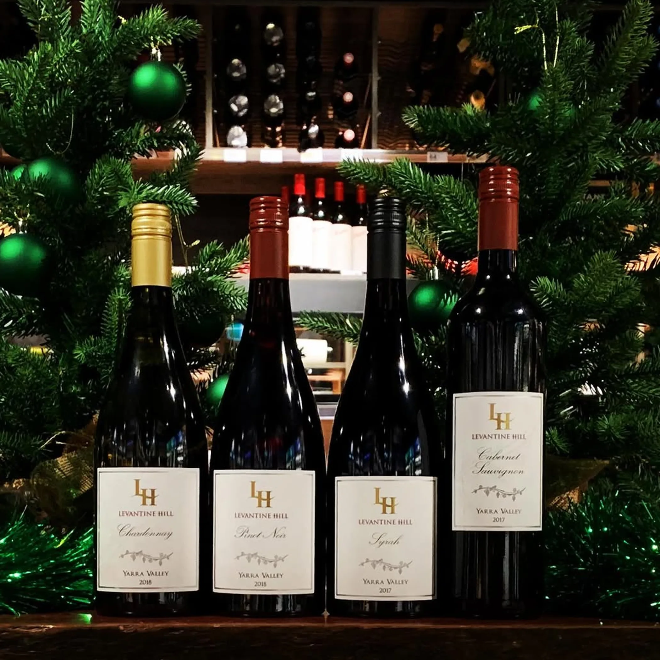 bottles of wine from yarra valley