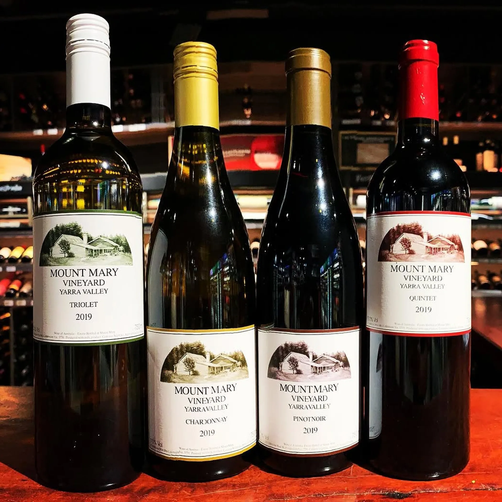 mount mary vineyard wines in yarra valley