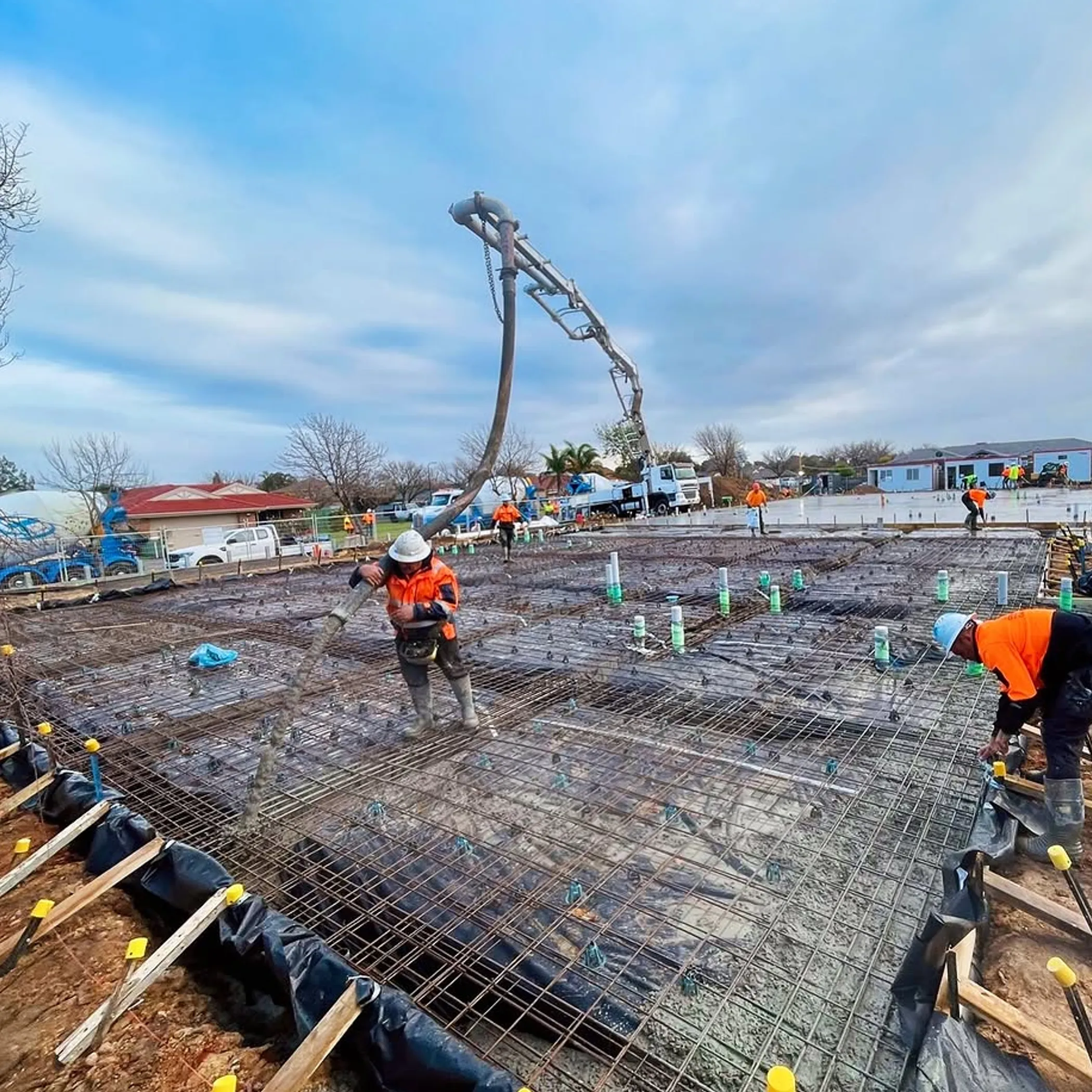 australian outdoor concrete work