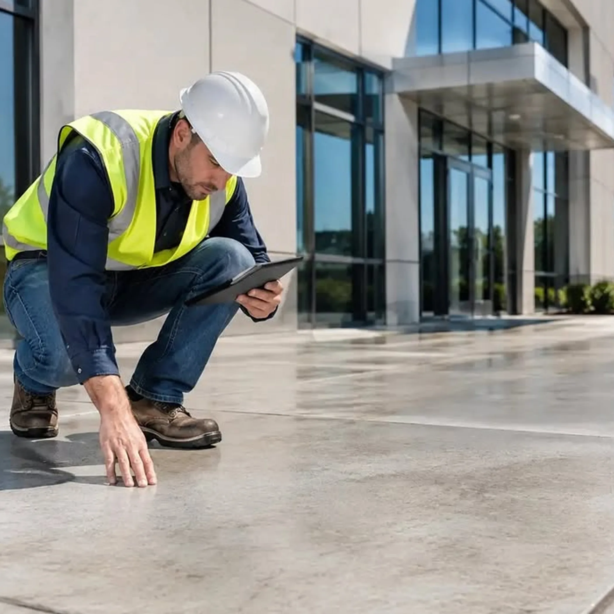 concrete maintenance inspection