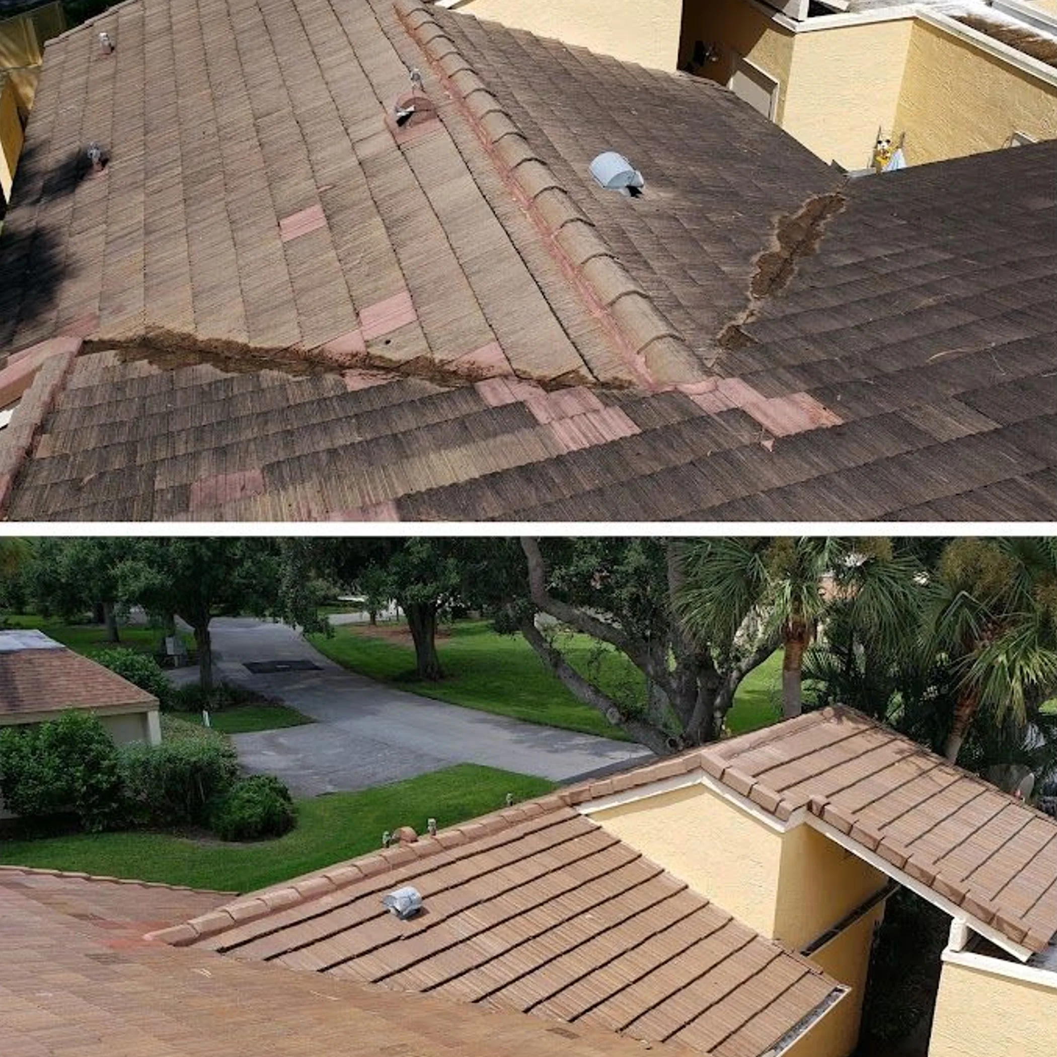 residential roof exterior