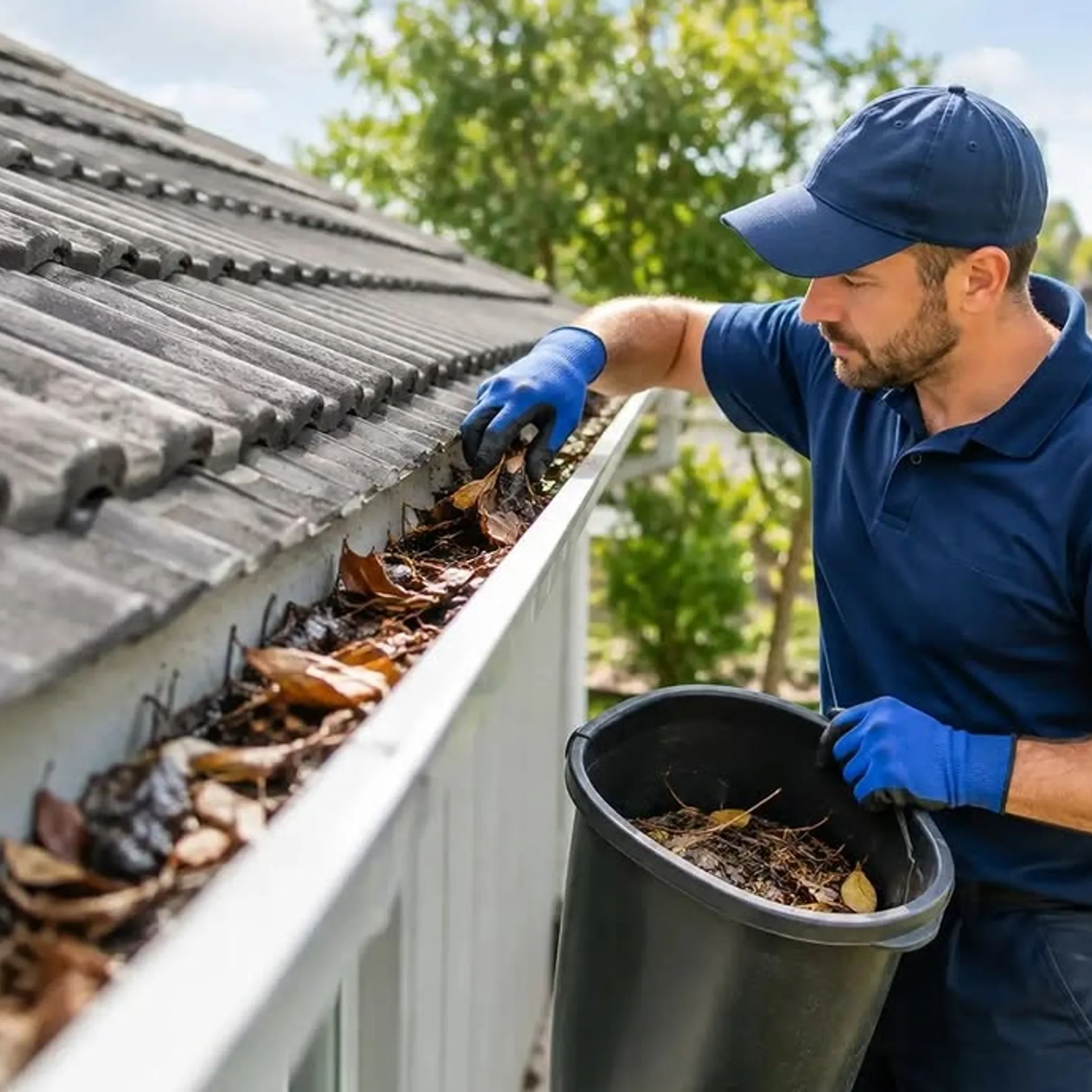 gutter cleaning and property safety